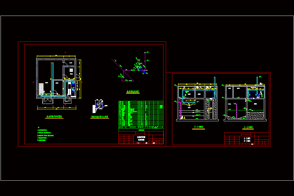 污水站离子除臭系统施工CAD图.dwg