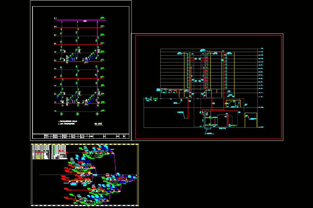某污水厂全自动变频给水系统CAD图.dwg