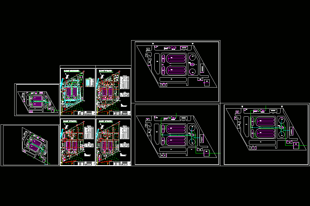 某污水处理厂施工CAD图.dwg