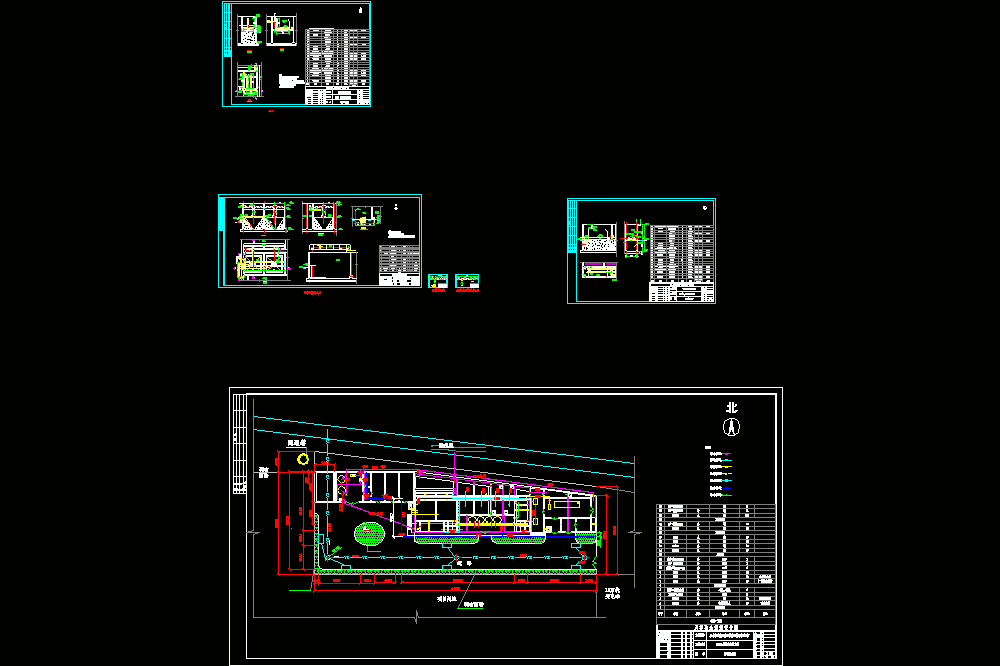 陈咀污水处理厂安装CAD图.dwg