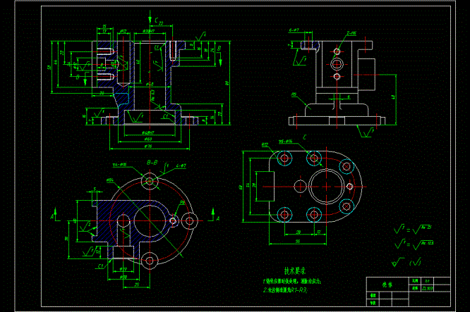 壳体零件图.dwg