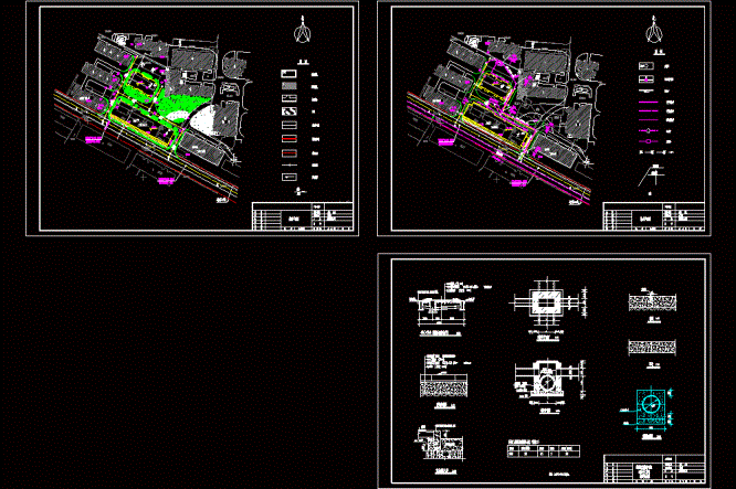 某小区给排水室外工程施工CAD图.dwg