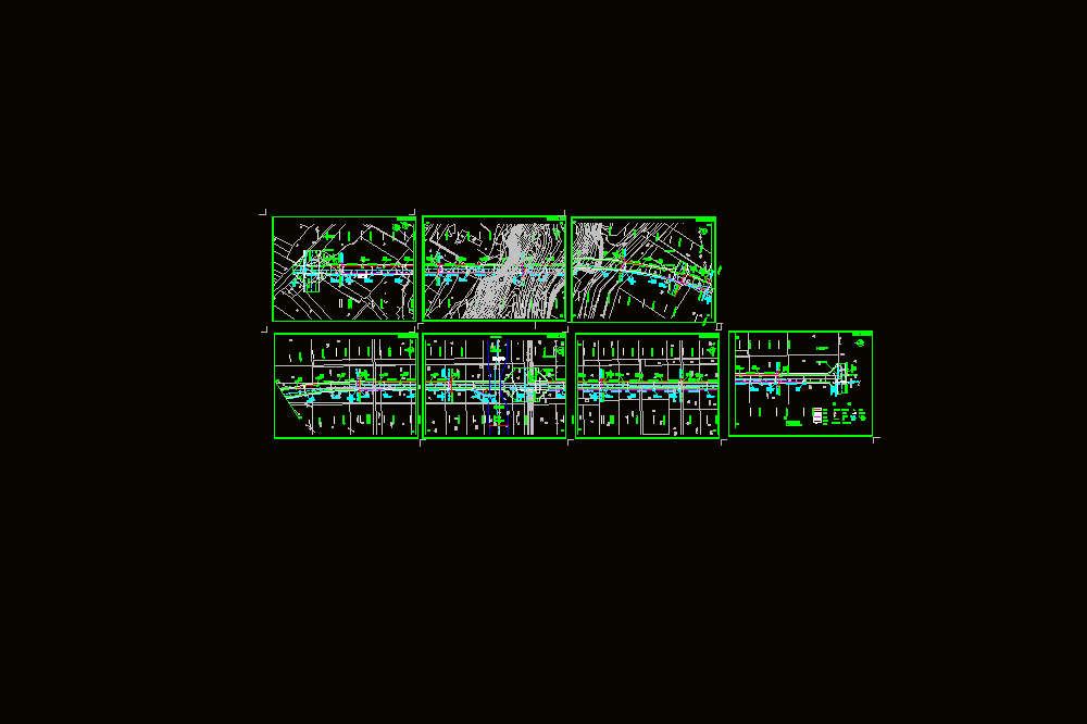 赤二路排水平面CAD图.dwg