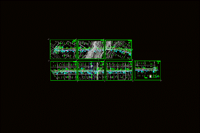 赤二路排水平面CAD图.dwg