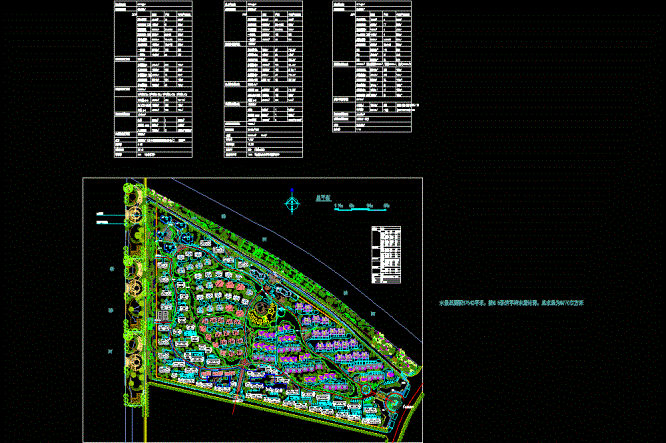 浙江某小区管线布置CAD图.dwg