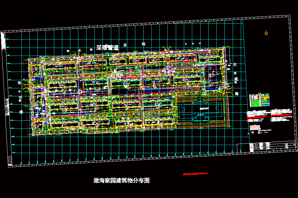 某小区管线综合平面CAD图.dwg