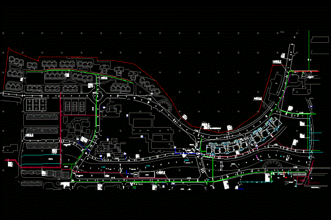 某小区市政管线综合CAD图.dwg