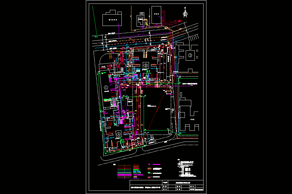 某小区市政管线优秀综合设计CAD图.dwg