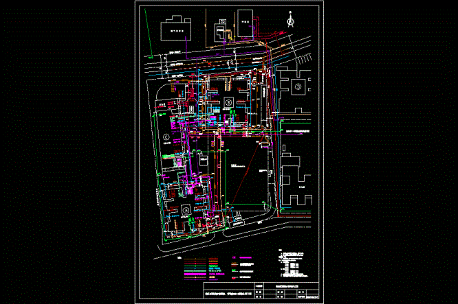 某小区市政管线优秀综合设计CAD图.dwg
