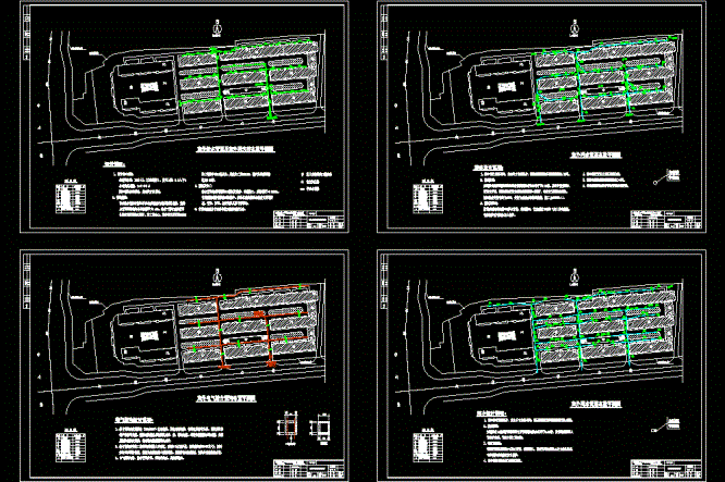 某小区室外管网施工CAD图.dwg