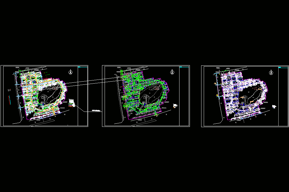 某小区室外综合管CAD网.dwg