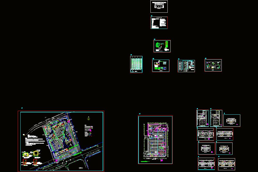 海赋江城智能化系统工程给排水施工CAD图.dwg