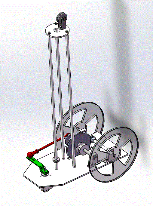 S路线无碳小车的设计【全套含CAD图纸、说明书】【三维SolidWorks】.zip
