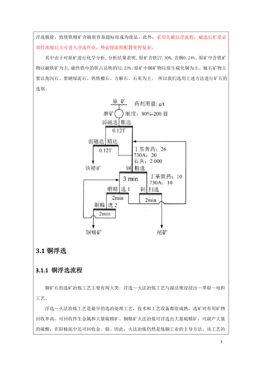 文献综述-我国铁铜矿选别工艺现状及新工艺探索方向.doc_第3页