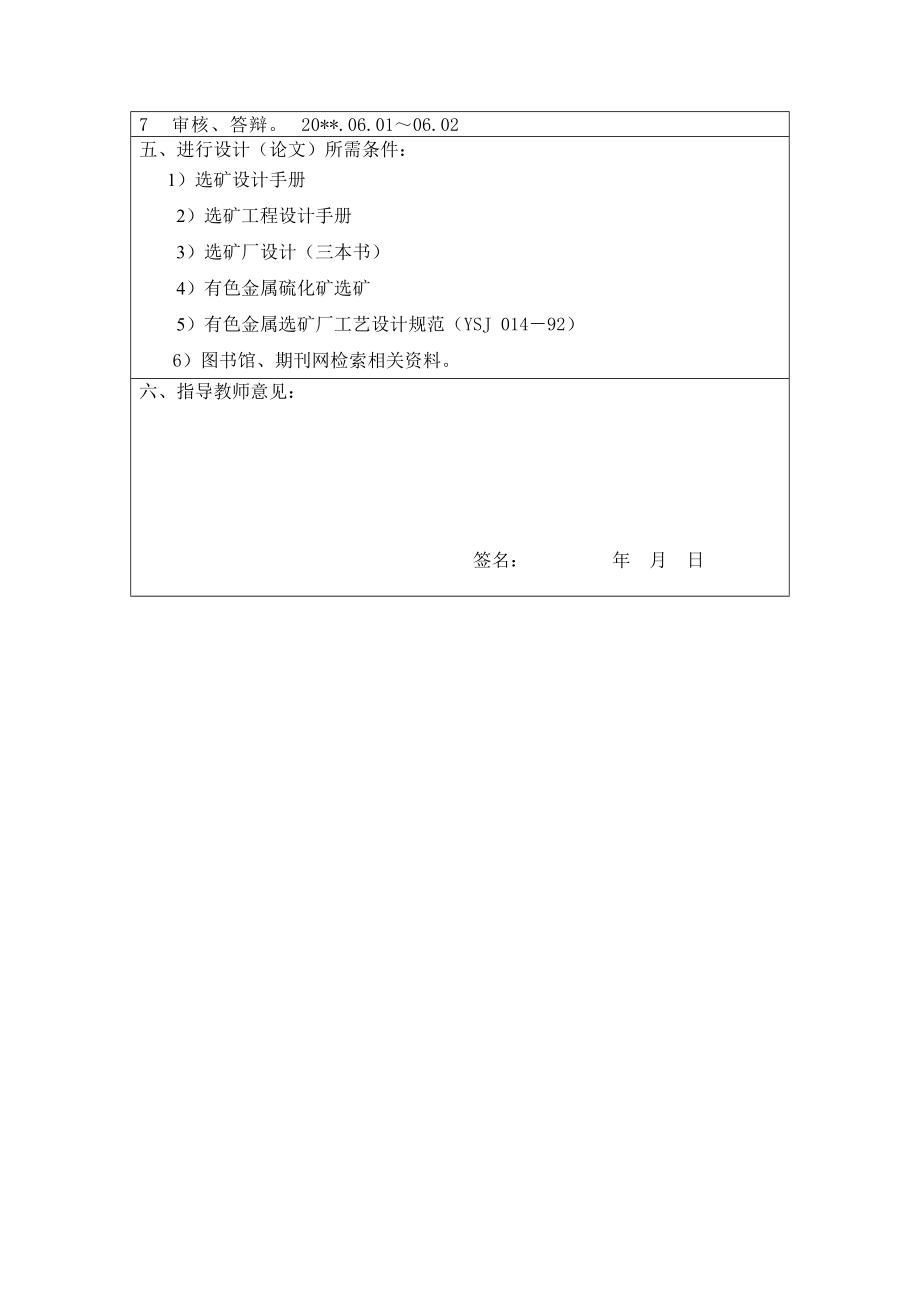 年处理60万吨原矿某锰矿选矿厂设计-开题报告.doc_第2页