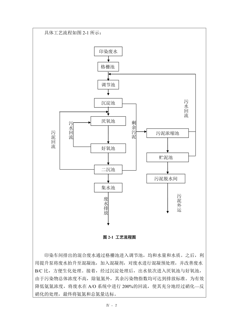 1000td印染废水排放处理工程设计-开题报告.doc_第3页