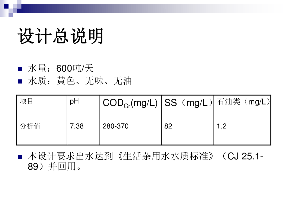 深圳市某玻璃厂生产废水处理及中水回用工程设计-答辩稿.ppt_第2页
