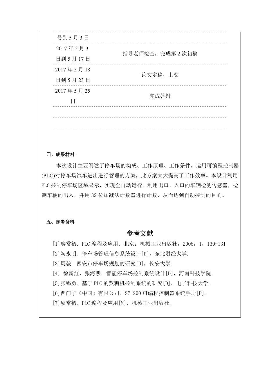基于PLC停车计数器系统设计.doc_第2页