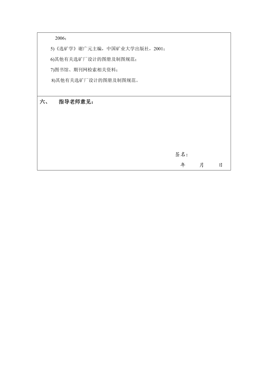 年处理80万吨原矿某铁矿选矿厂设计-开题报告.doc_第3页