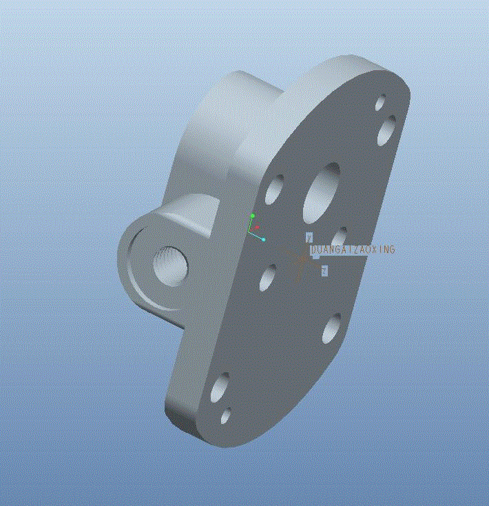 Q349-泵盖（盖类）零件机械加工工艺规程及钻18孔夹具设计【三维UG造型】.zip