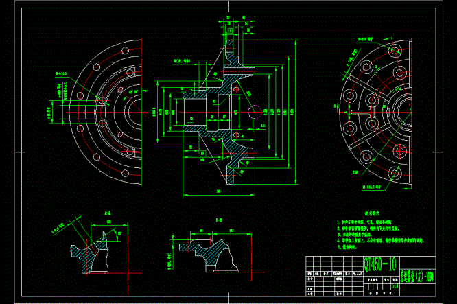 差速器壳（左）-1090CAD图纸.dwg