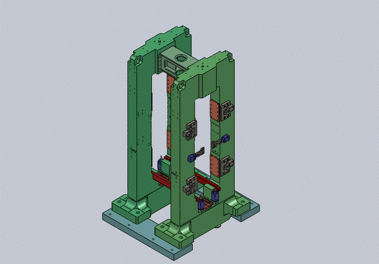 冷轧机SolidWorks三维模型3D图.zip