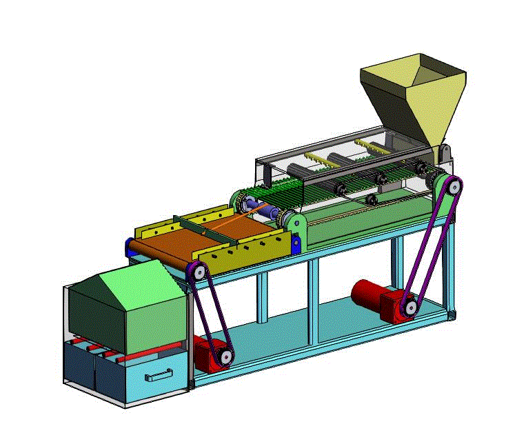筷子清洗消毒烘干排序整理机设计【说明书+CAD图纸+SOLIDWORKS三维】.zip