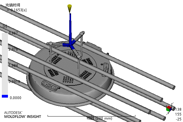 电饭煲底座注塑模具设计-含模流.rar
