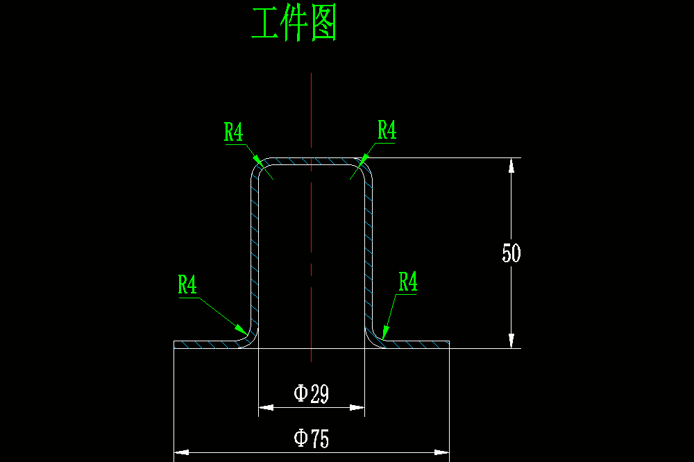 有凸缘筒形件冲压成形工艺及模具设计（CAD图纸+说明书）.zip