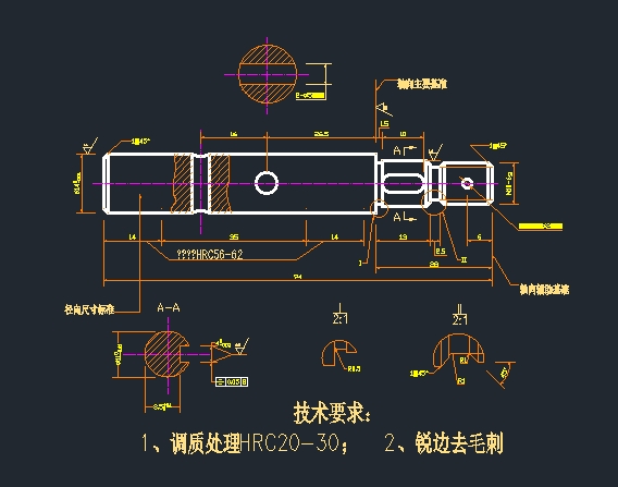 100个CAD机械零件平面练习图纸.zip