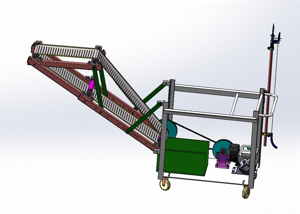 葡萄采摘机的设计【含31张CAD图纸+三维SolidWorks模型】.zip