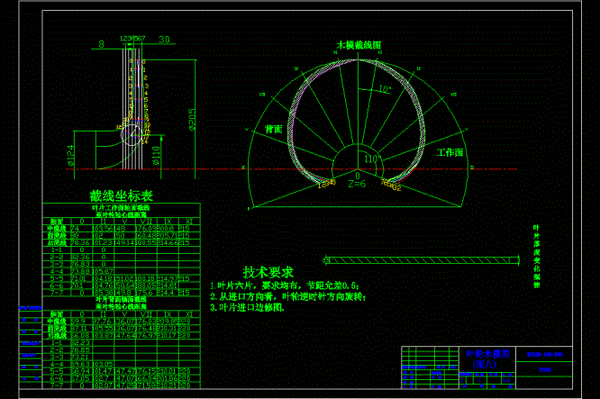 叶轮木模图装配图.dwg
