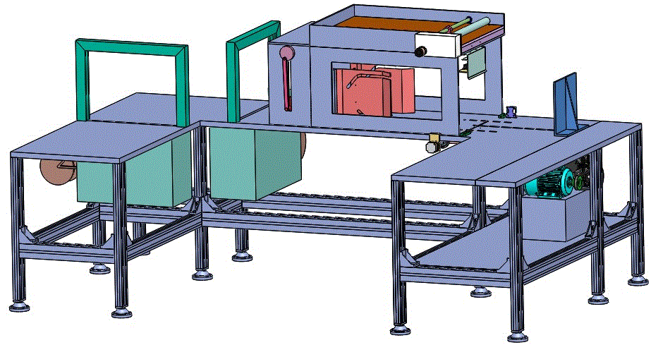书本打包机机械结构设计（solidworks16版三维模型图+说明书）.zip
