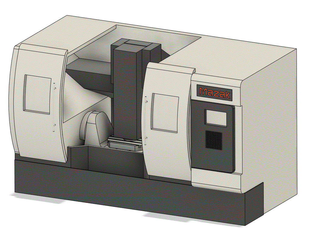 立式加工中心Mazak Variaxis630.zip