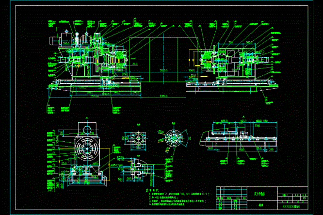 双头开卷机总装图.dwg