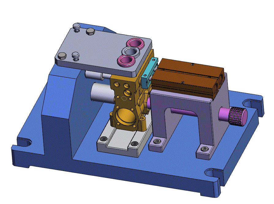 发动机缸体结构设计与工艺夹具设计（CAD图纸+SolidWorks三维模型+说明书）.zip
