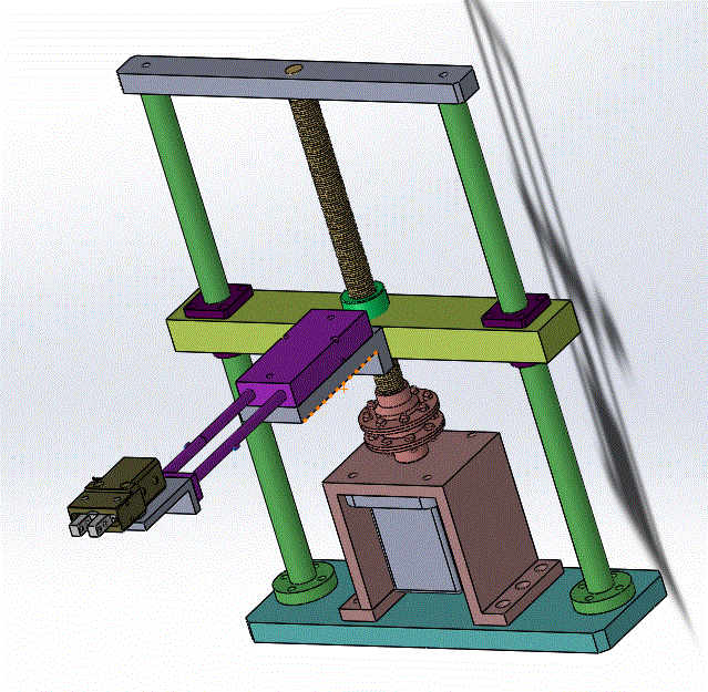 基于PLC物料拾取装置的设计(含CAD图纸+SolidWorks+开题报告+说明书）.zip