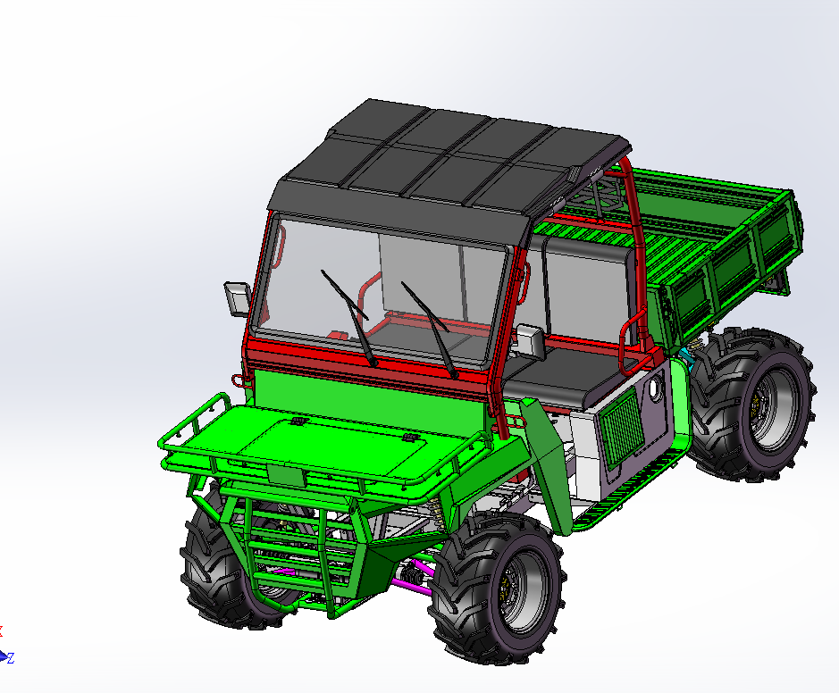 山猫4×4UTV全地形车总装.rar